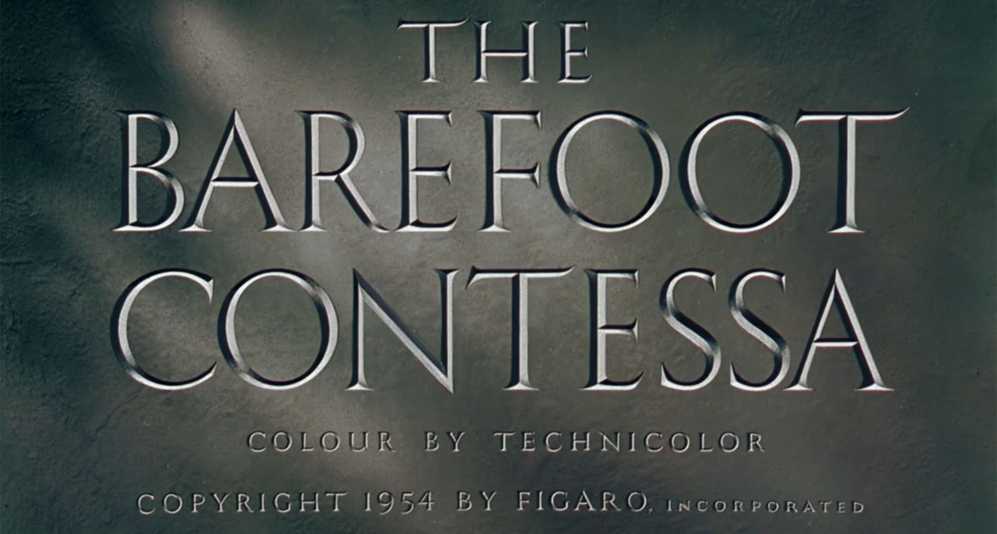 裸足の伯爵夫人 The Barefoot Contessa