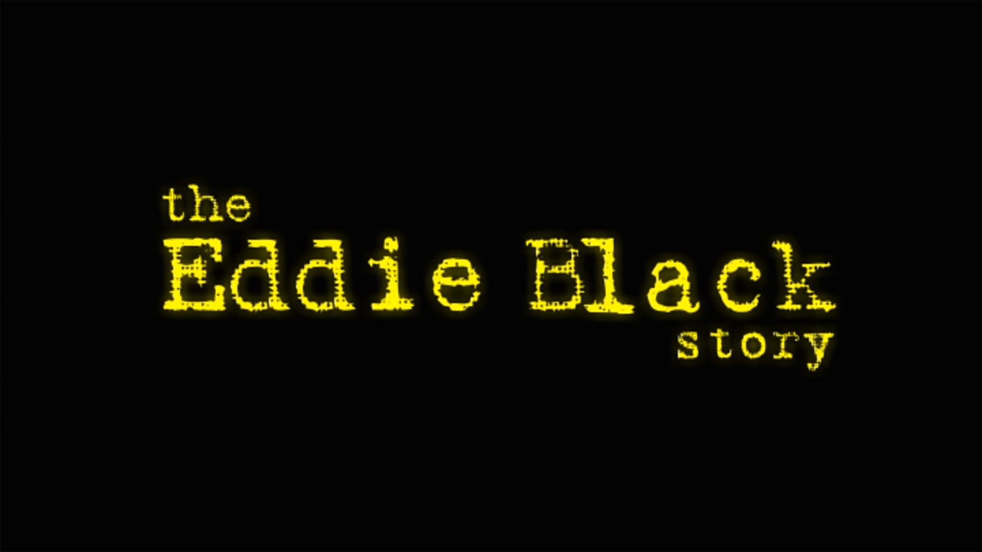 ドロップス 傷だらけの街 The Eddie Black Story