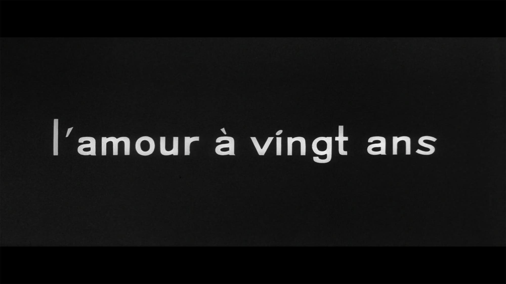 アントワーヌとコレット／二十歳の恋 Antoine et Colette L’amour à 20 ans