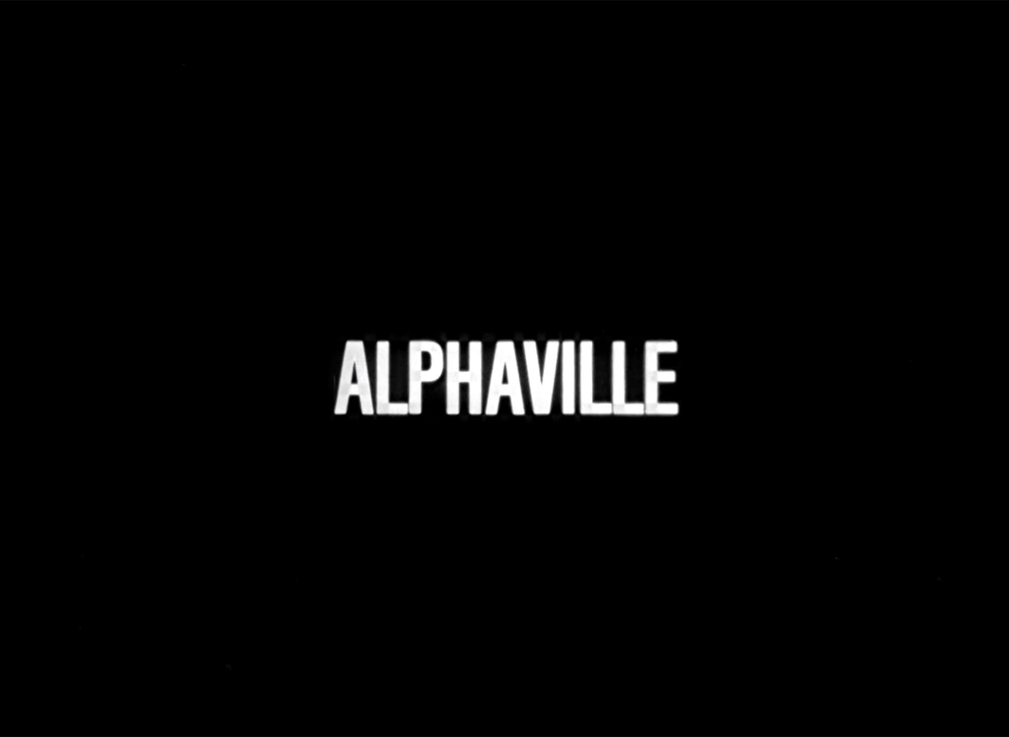 アルファヴィル Alphaville