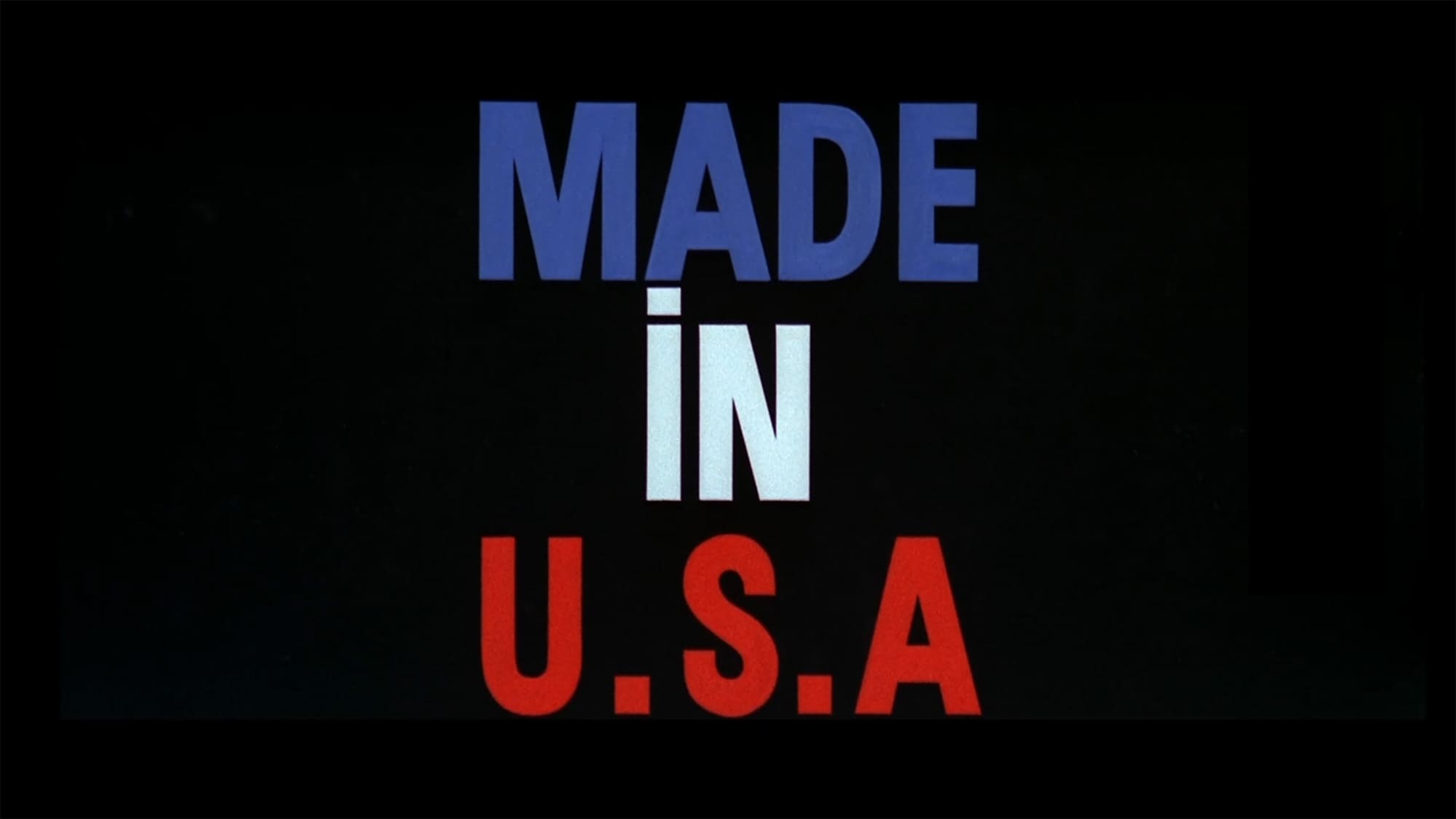 メイド・イン・U.S.A. Made in U.S.A.