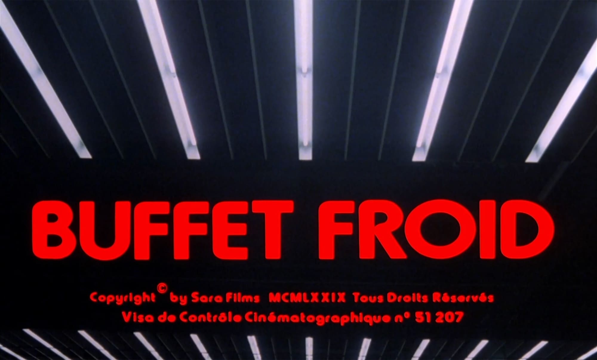 料理は冷たくして Buffet Froid