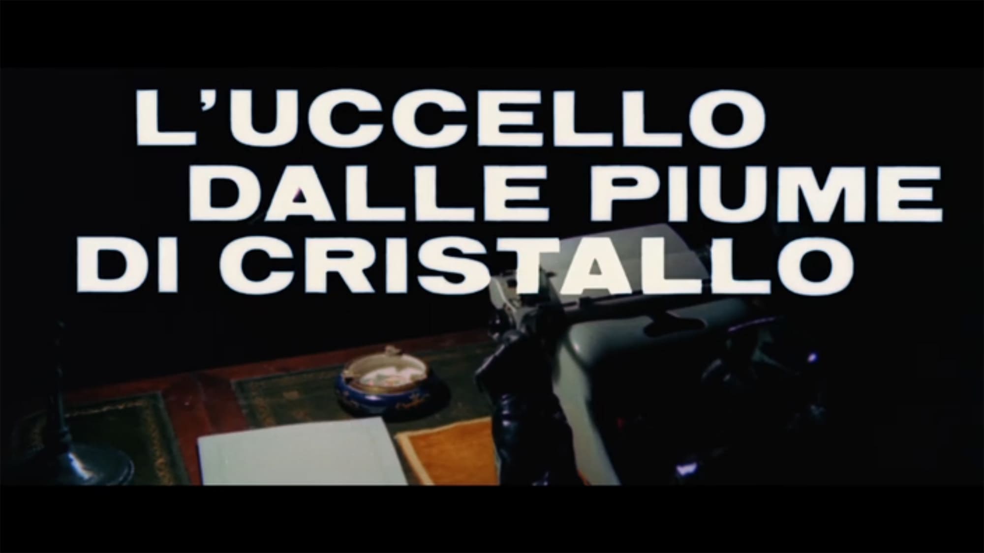 歓びの毒牙 L’uccello Dalle Piume Di Cristallo
