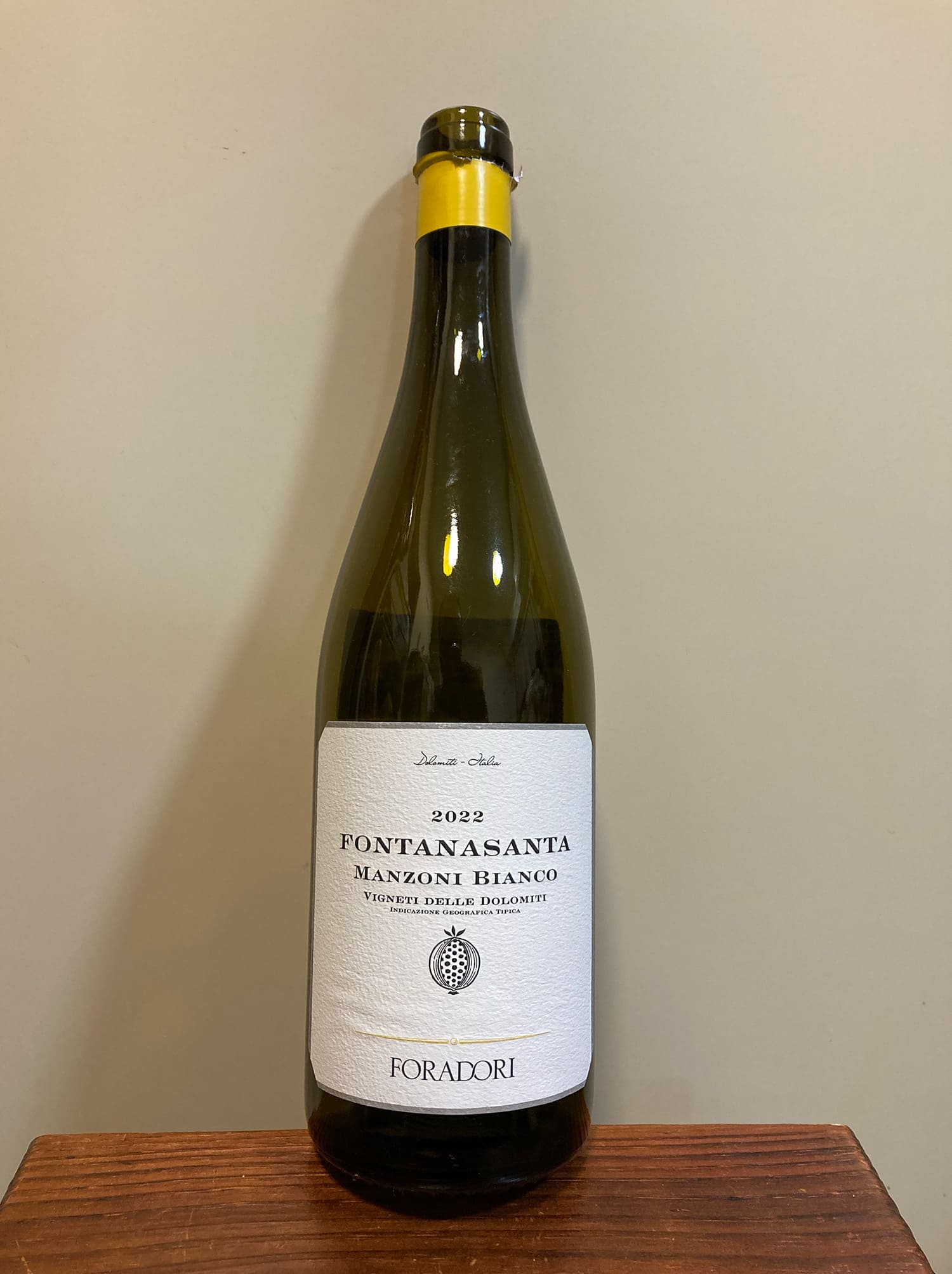 Foradori Manzoni Bianco Fontanasanta