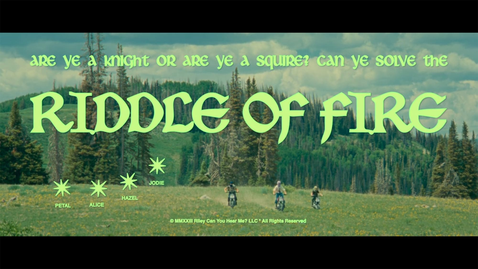 リトル・ワンダーズ Riddle of Fire