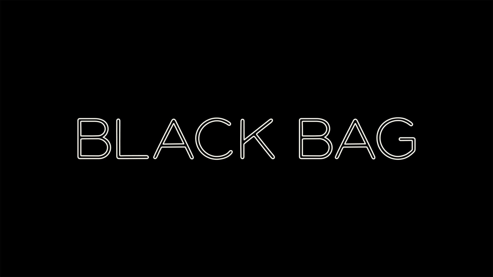 ブラックバッグ Black Bag