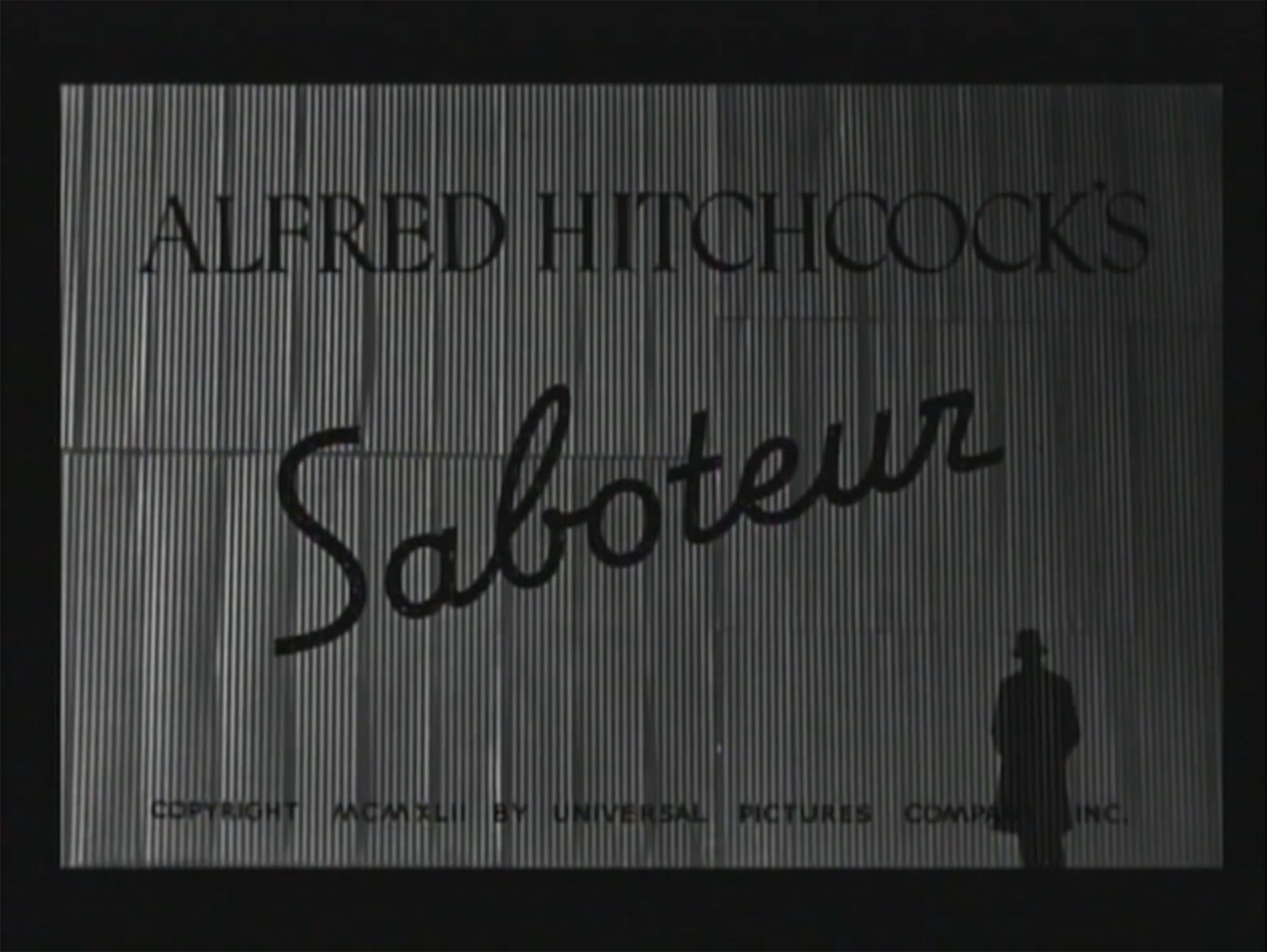 逃走迷路 Saboteur