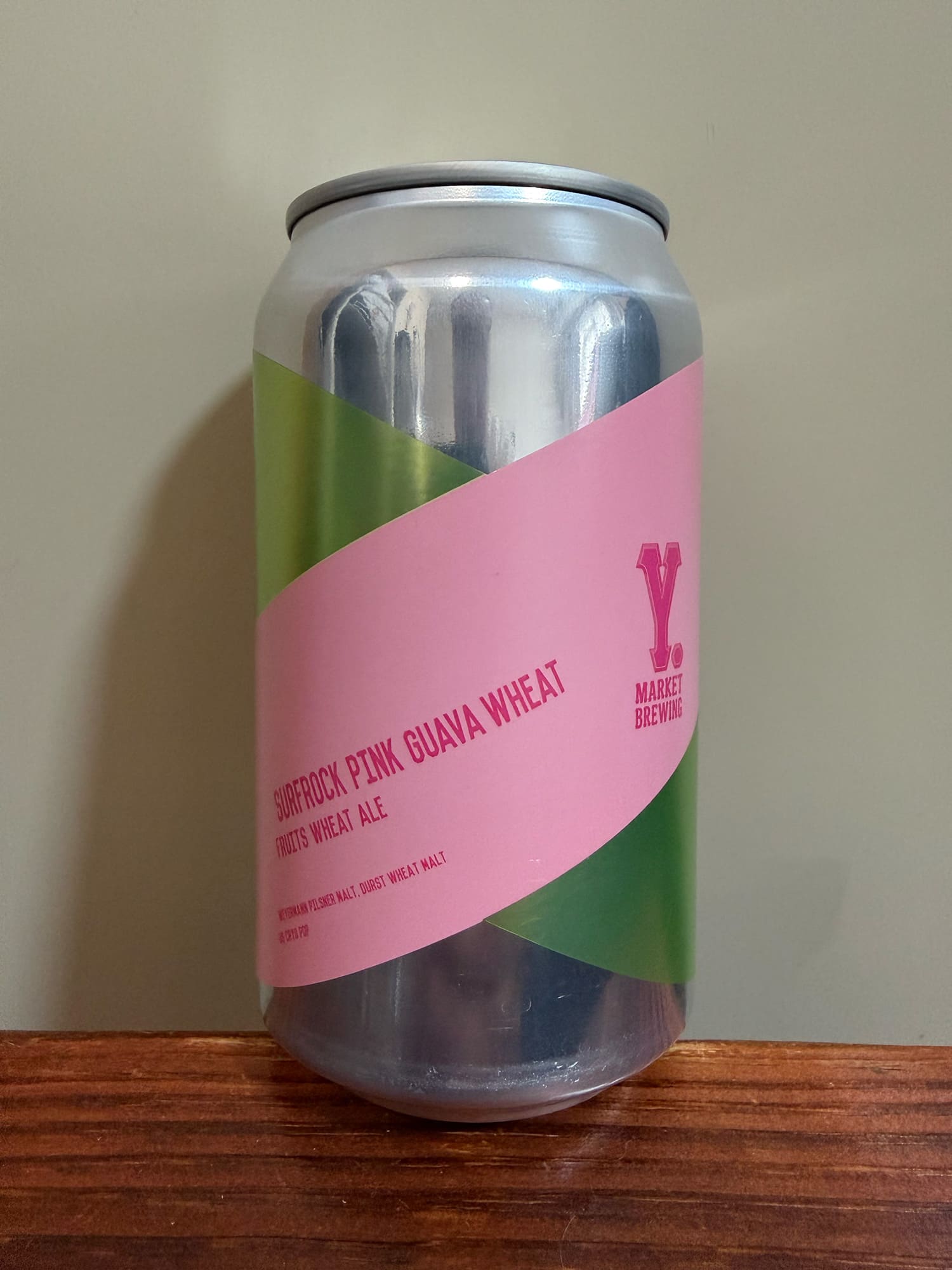 Y Market Brewing SURFROCK PINK GUAVA WHEAT