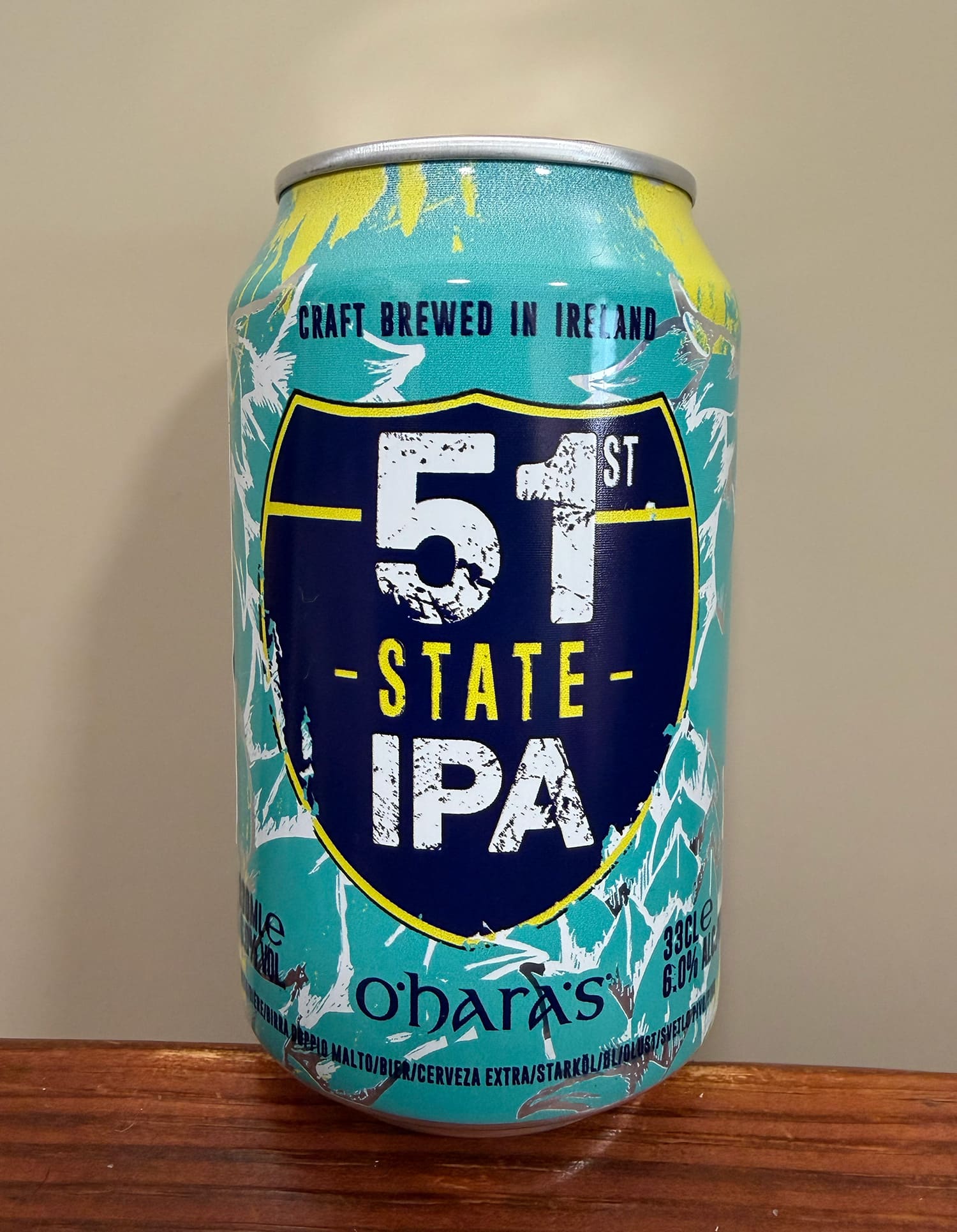 Carlow Brewing Company O’Hara’s 51st State IPA