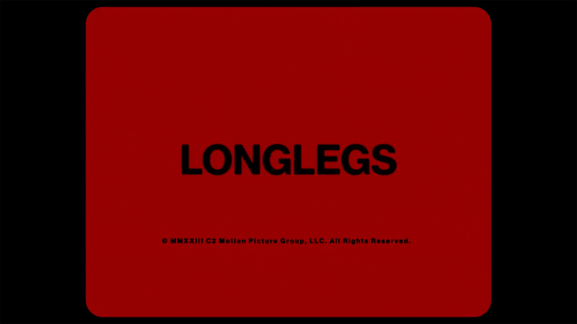 ロングレッグス Longlegs