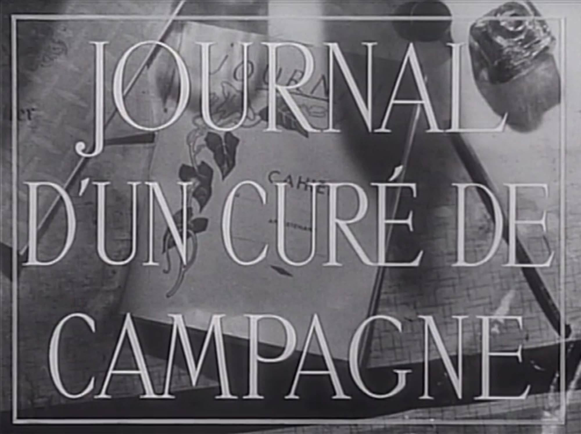 田舎司祭の日記 Journal d’un curé de campagne Diary of a Country Priest