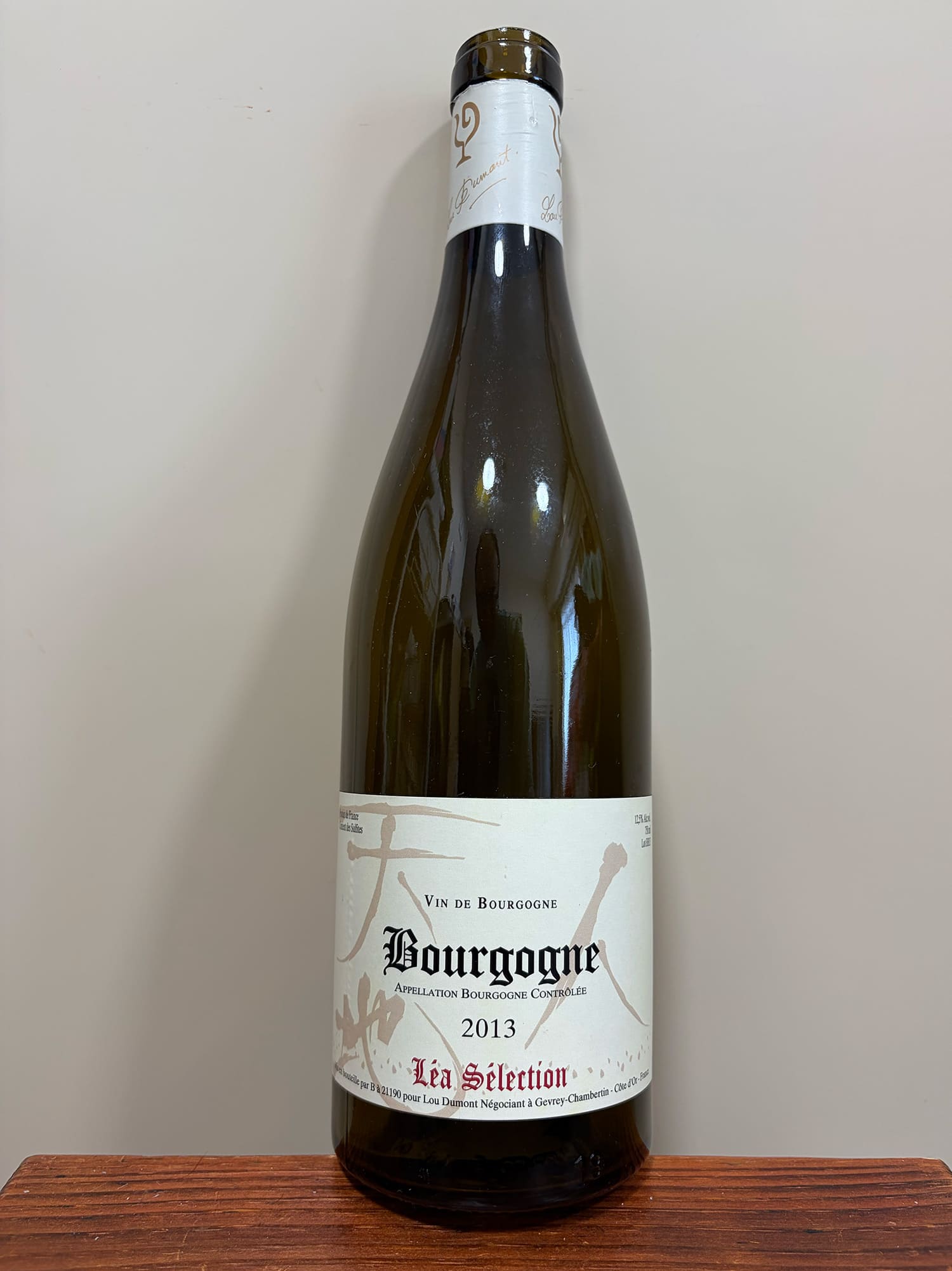 Maison Lou Dumont Léa Sélection Bourgogne Blanc 2013