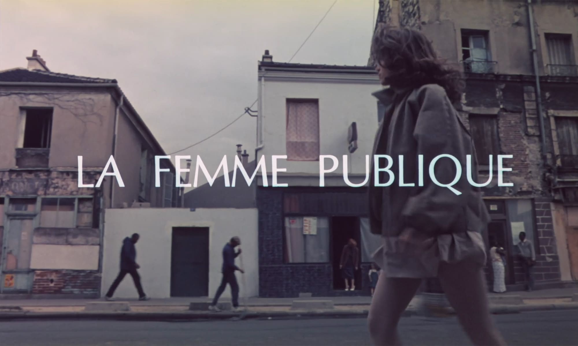 私生活のない女 La Femme publique The Public Woman