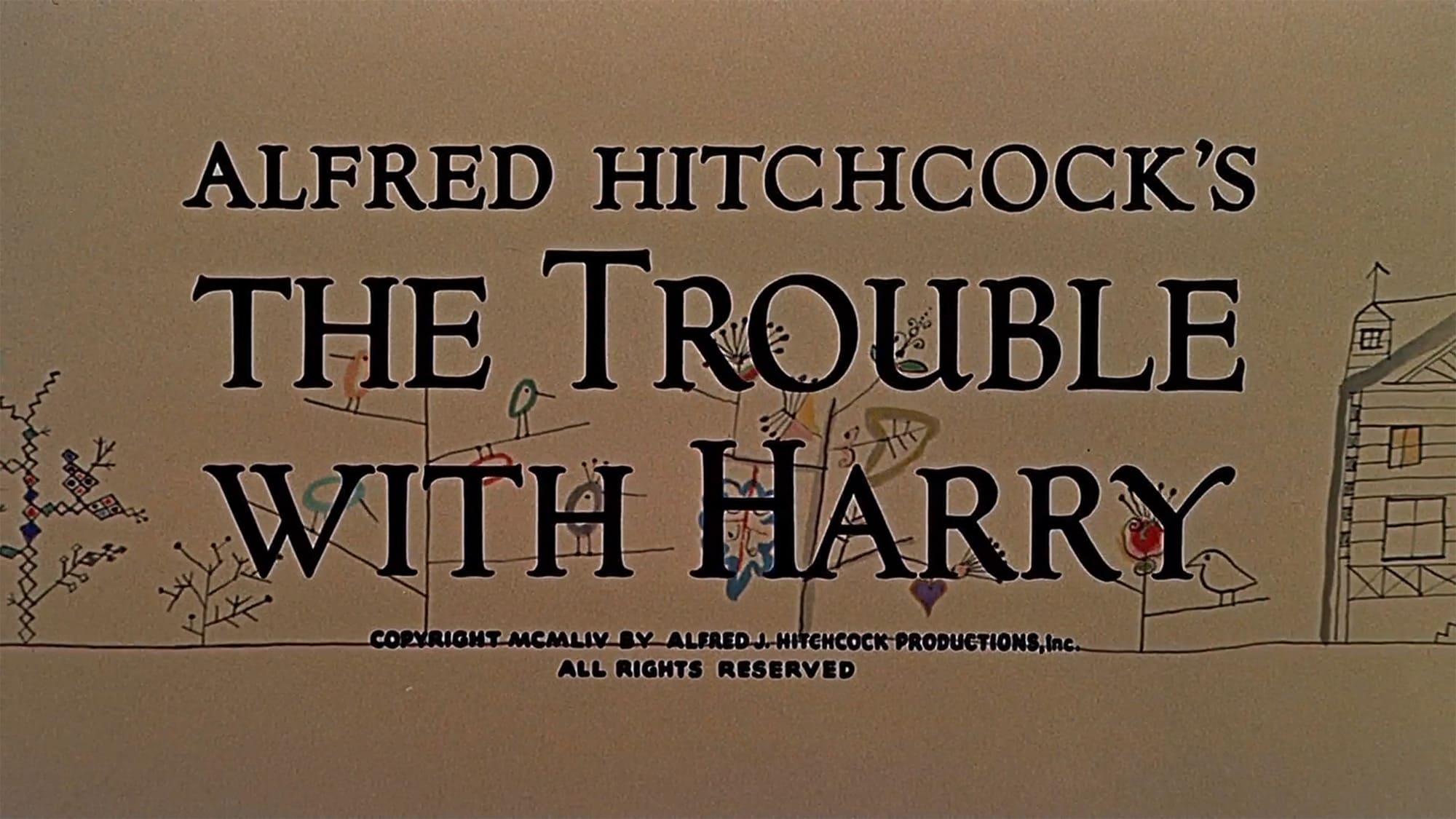 ハリーの災難 The Trouble with Harry