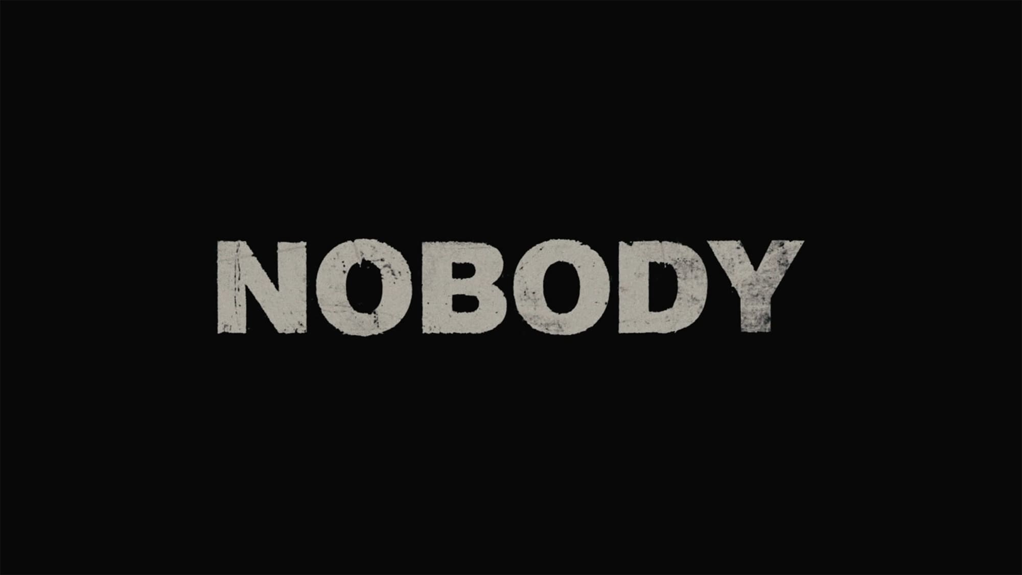 Mr.ノーバディ Nobody