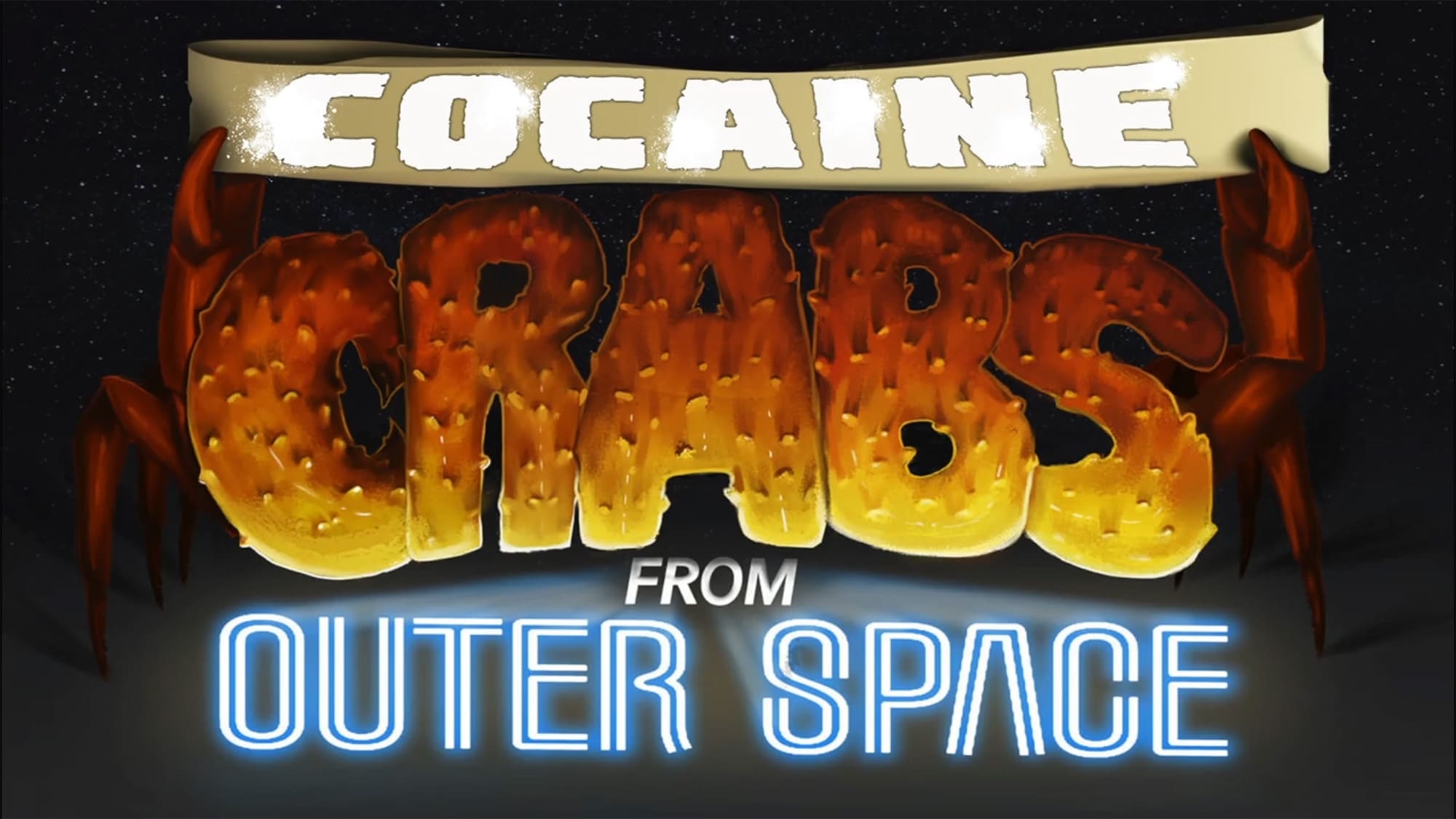 ええっ?キメたカニ Cocaine Crabs From Outer Space