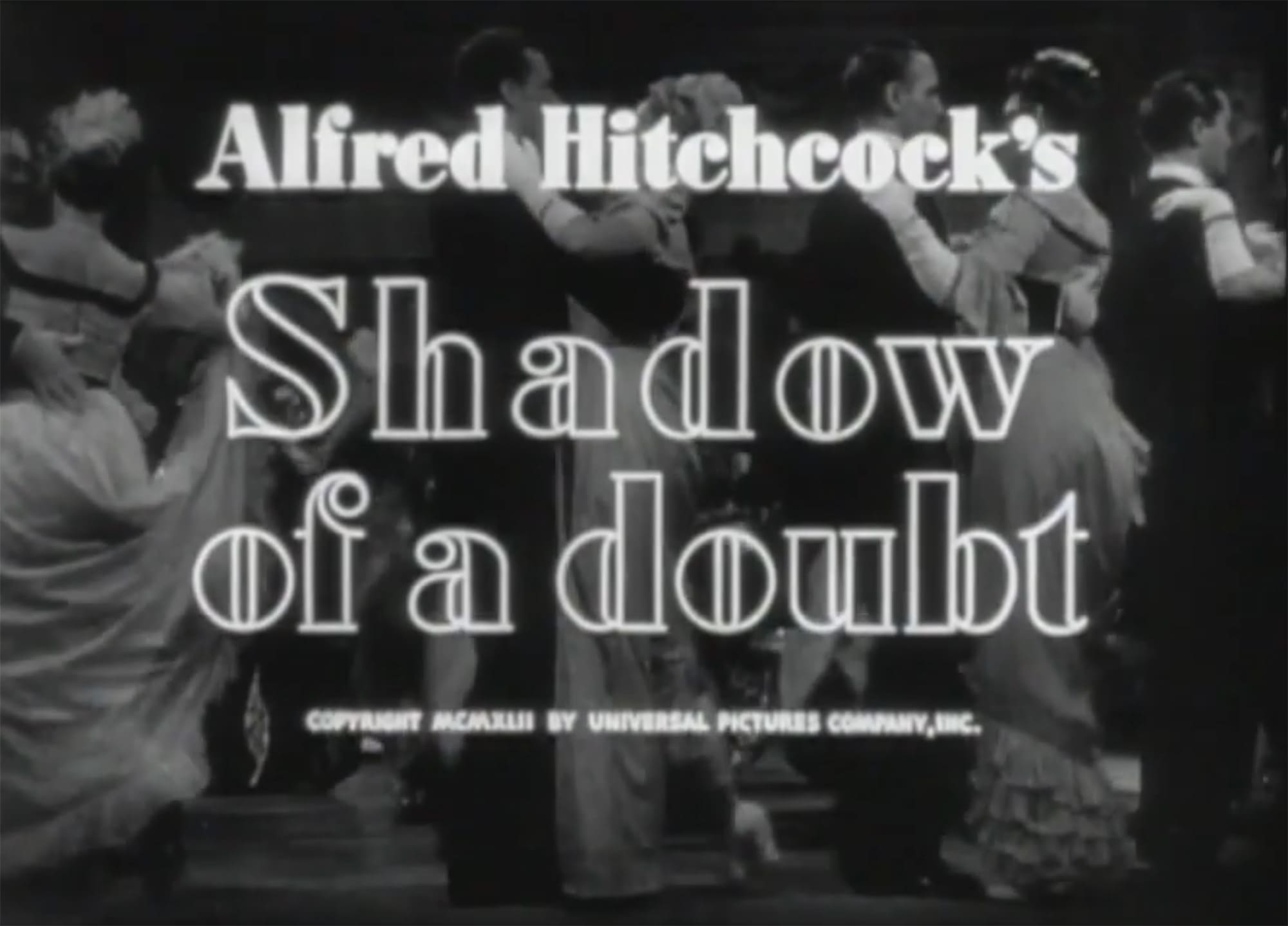 疑惑の影 Shadow of a Doubt