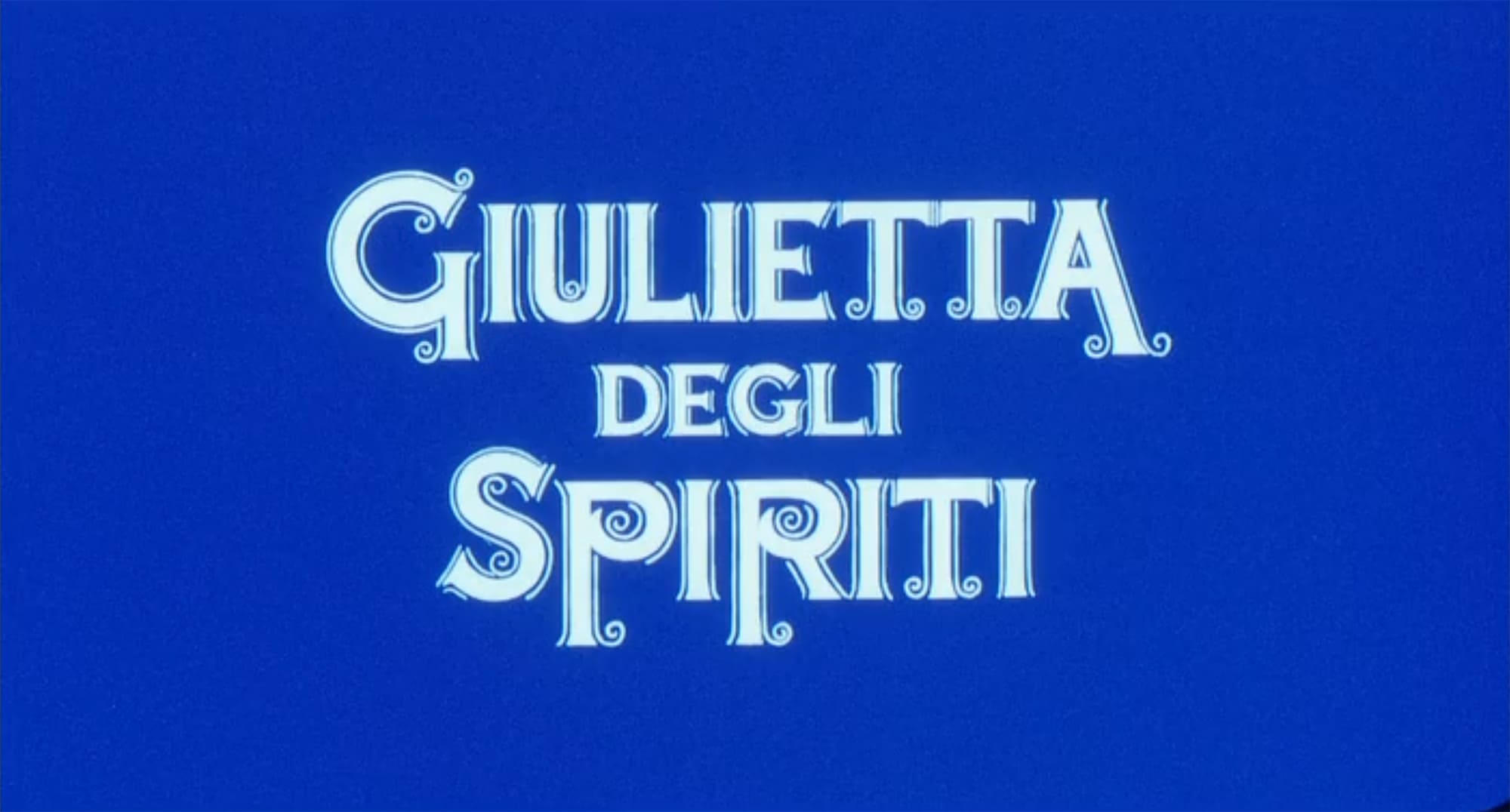 魂のジュリエッタ Giulietta degli spiriti Juliet of the Spirits