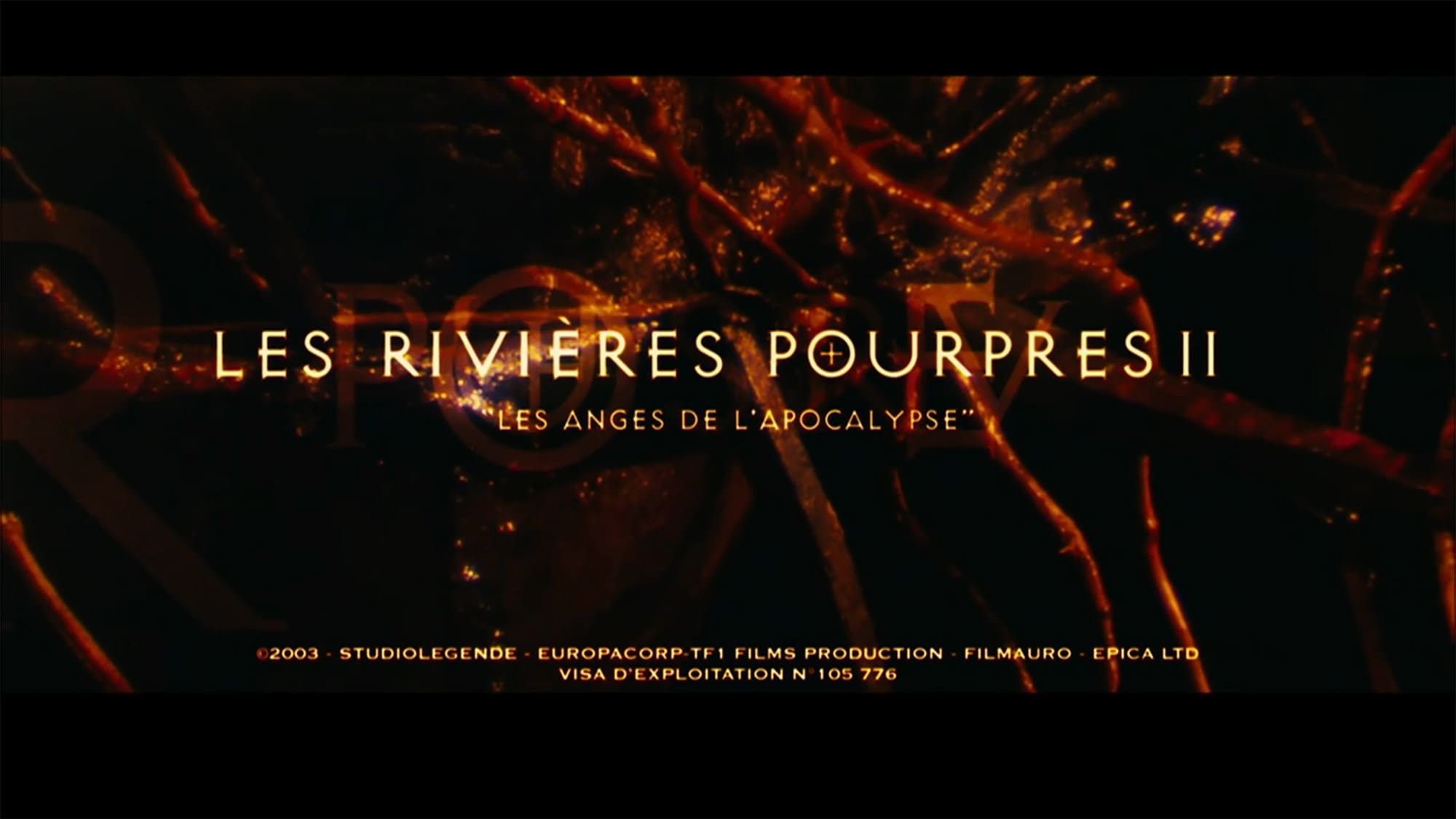 クリムゾン・リバー2 黙示録の天使たち Les Rivières pourpres 2 : Les Anges de l’apocalypse Crimson Rivers II: Angels of the Apocalypse