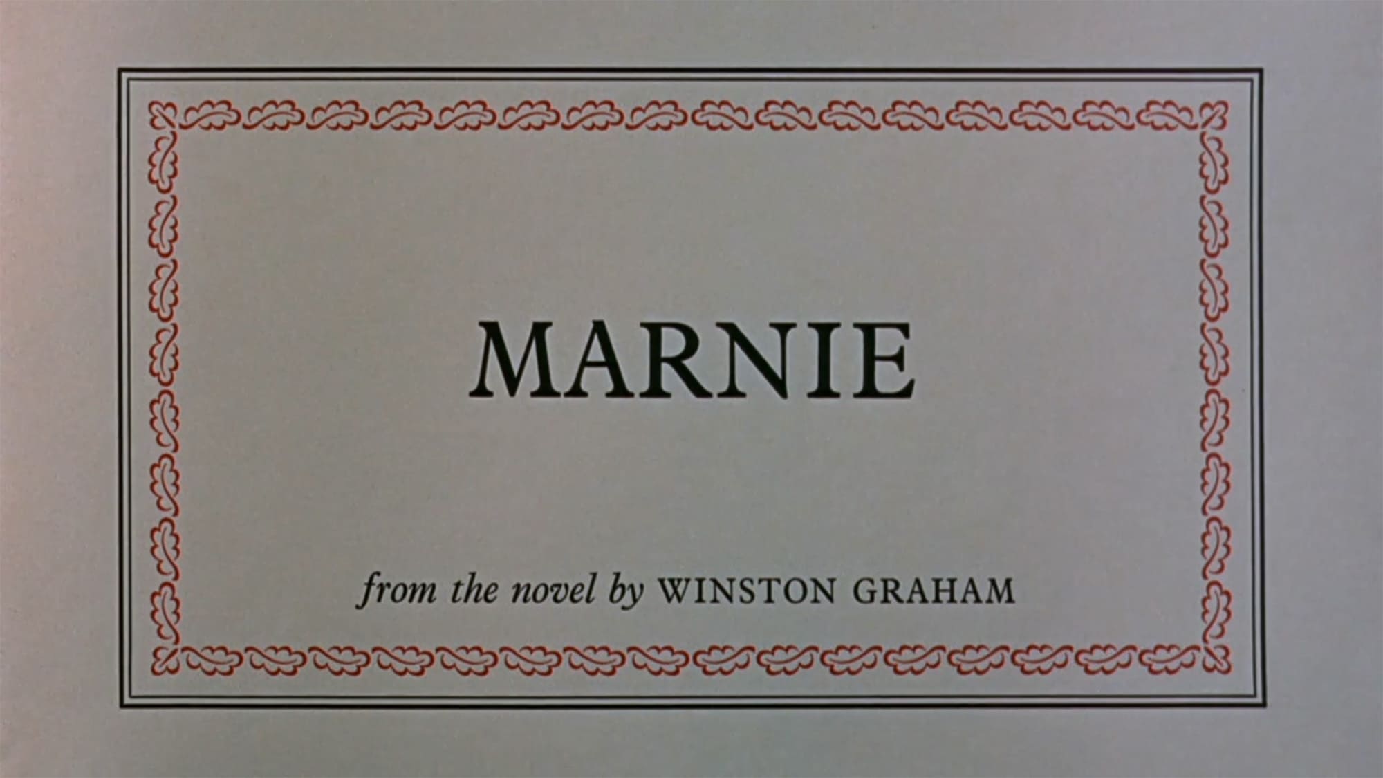 マーニー Marnie