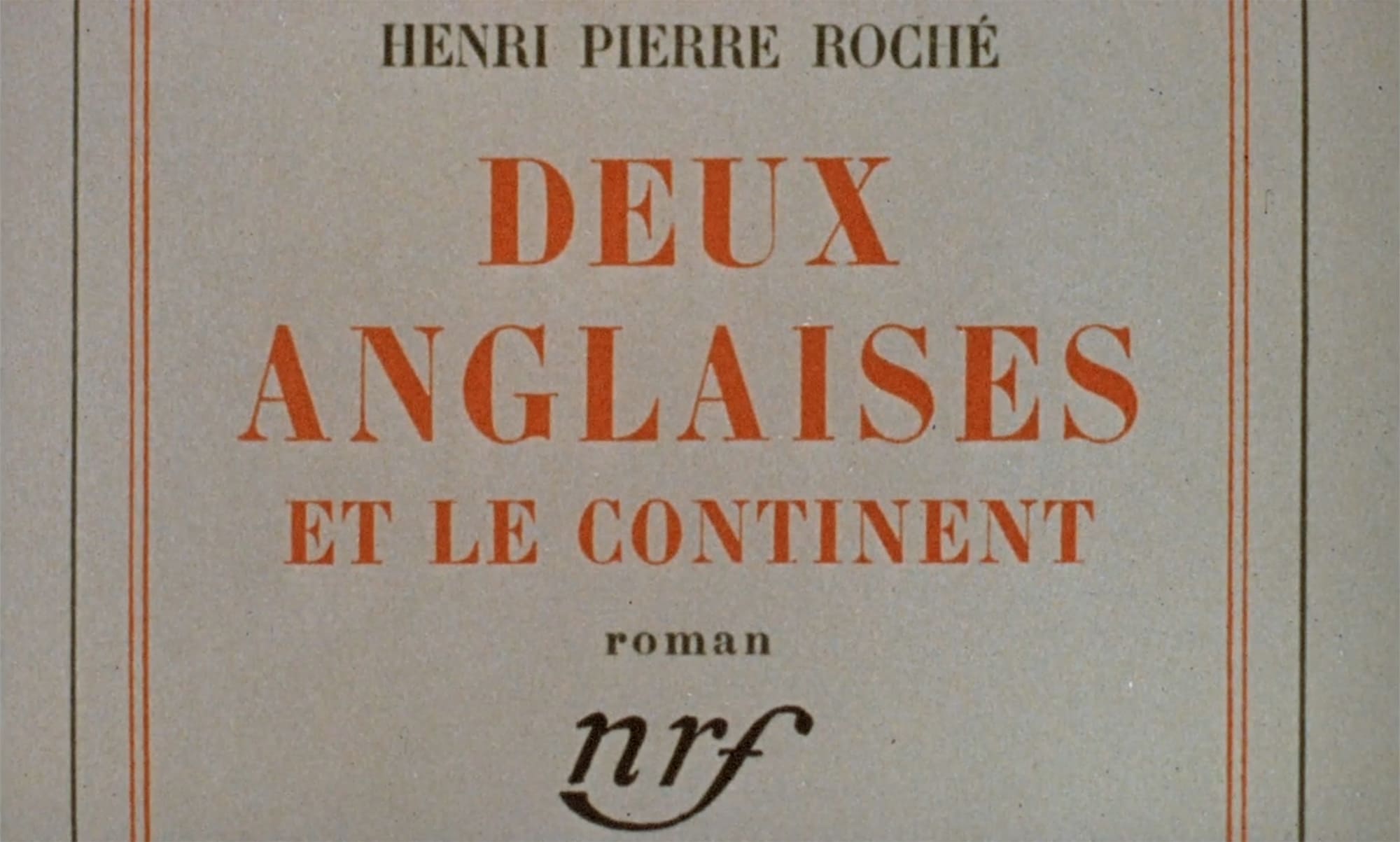 恋のエチュード Les Deux Anglaises et le Continent Two English Girls