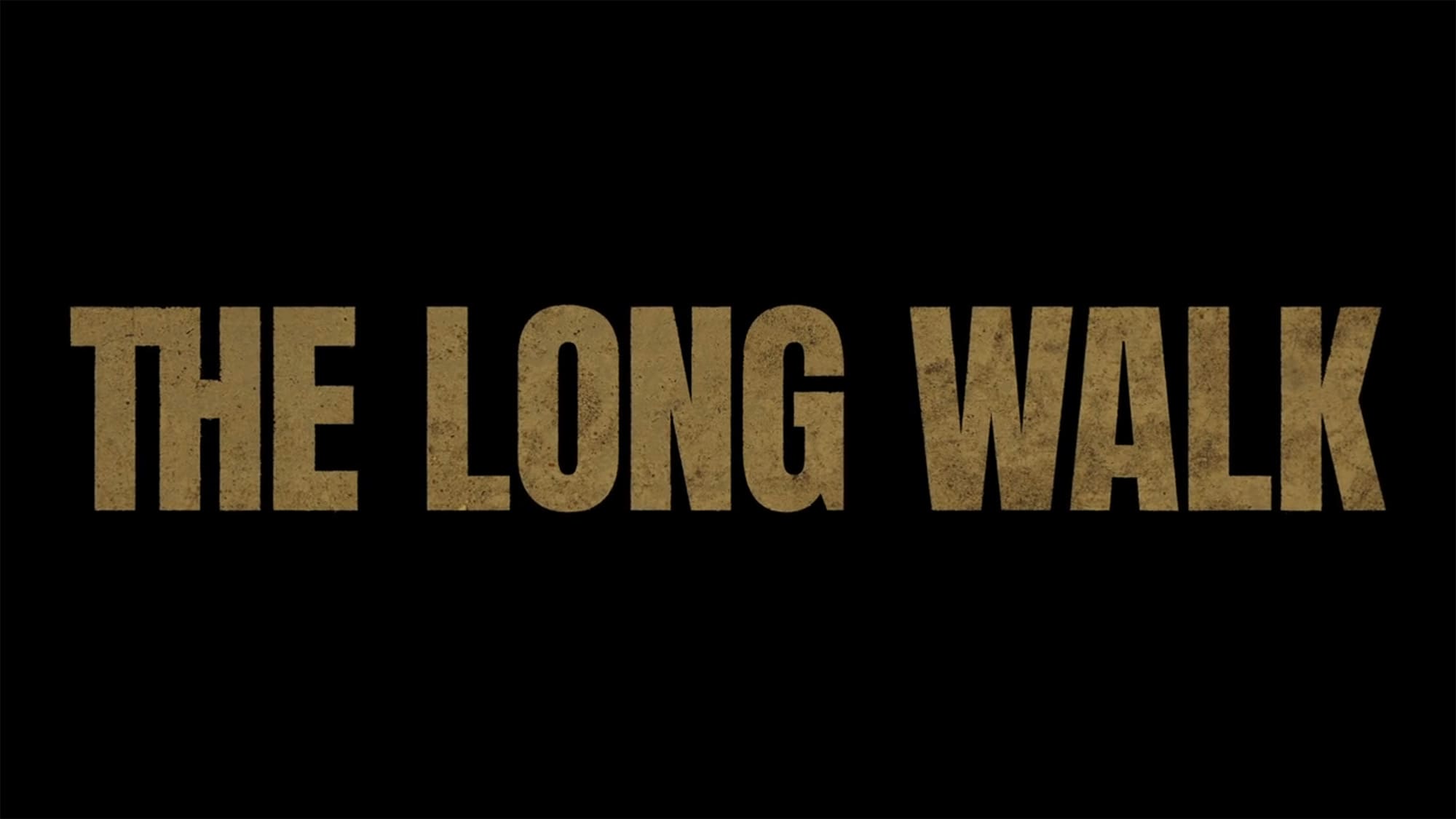 ロングウォーク The Long Walk
