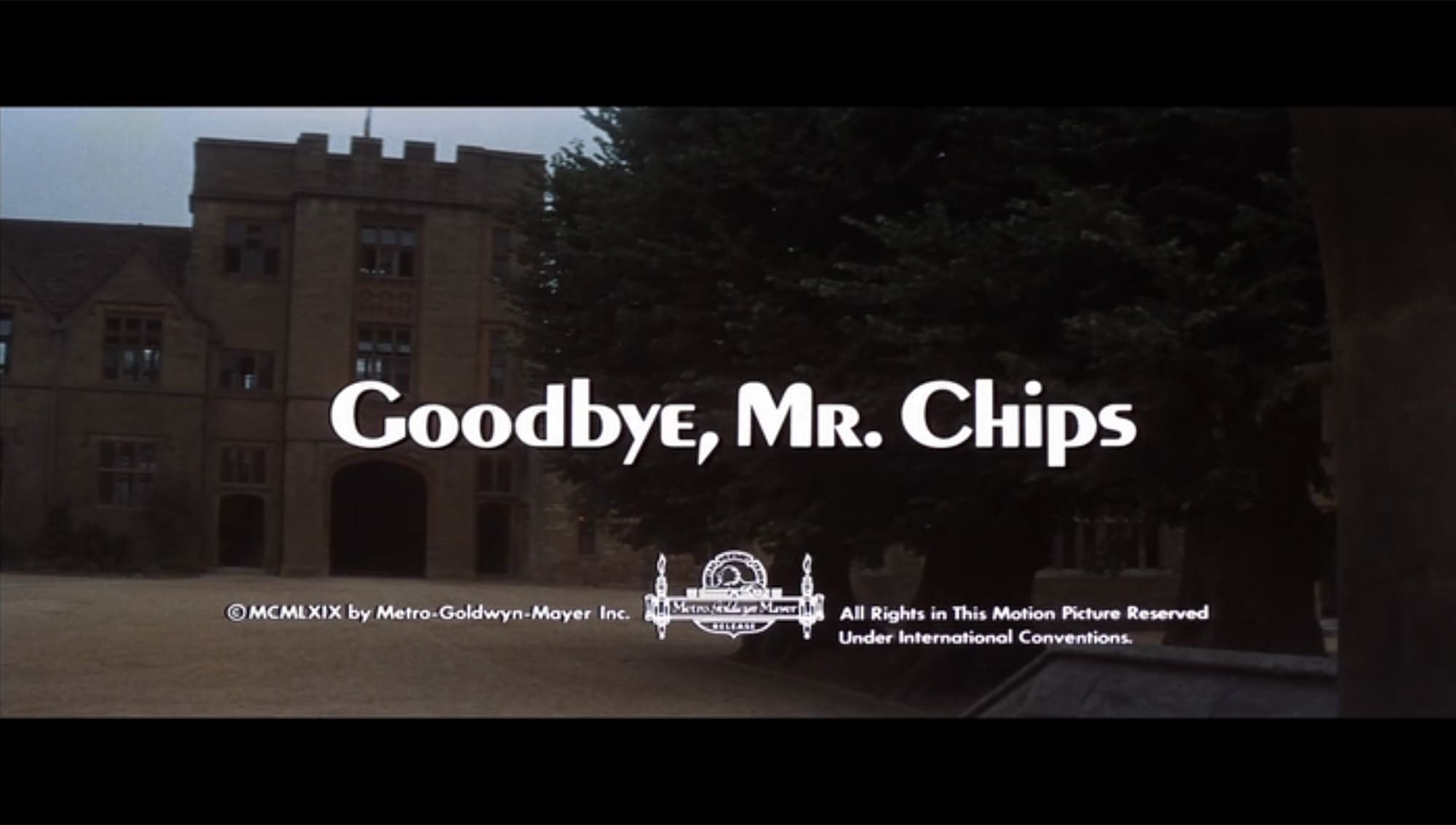 チップス先生さようなら Goodbye, Mr. Chips
