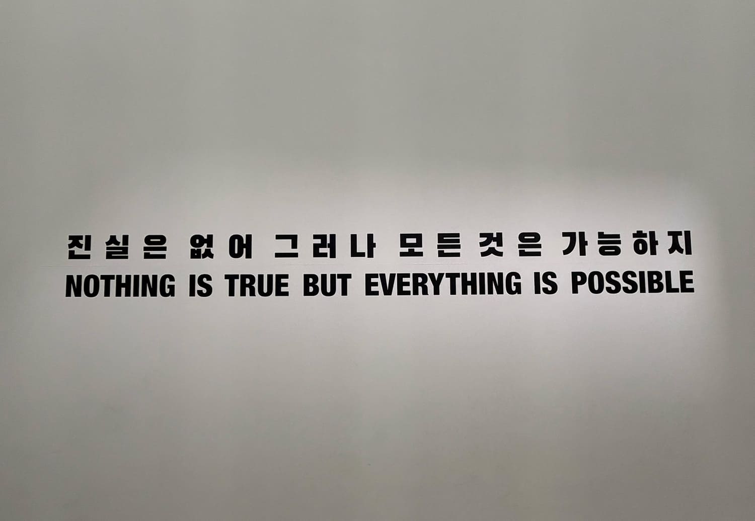 DAMIEN HIRST Nothing Is True But Everything Is Possible 国立現代美術館 ソウル館