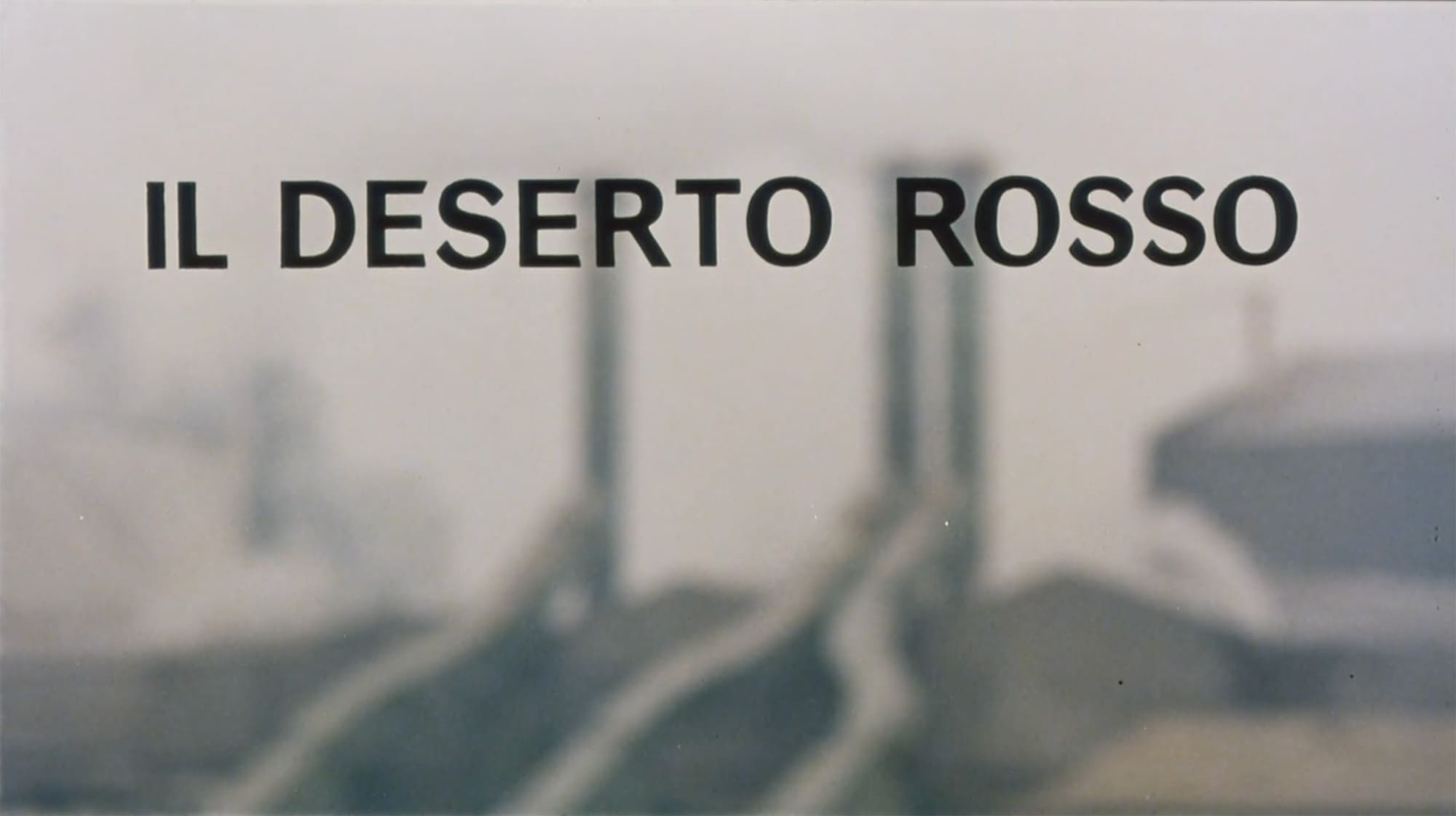 赤い砂漠 Il deserto rosso Red Desert