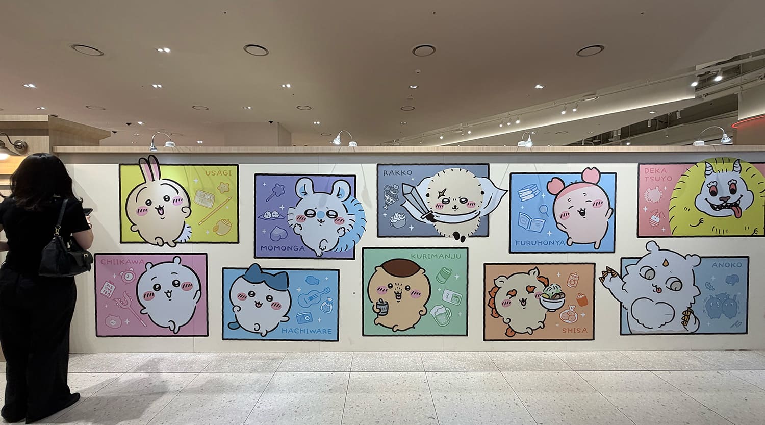 ちいかわショップ龍山店